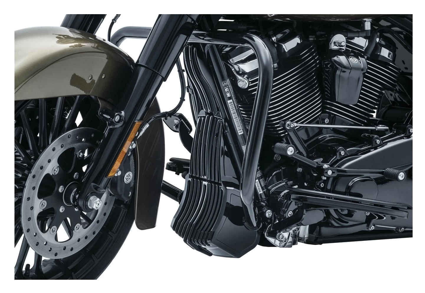 Kuryakyn Precision Regulator Cover For Harley Touring 2017-2023 Gloss Black [Previously Installed] - Image 2
