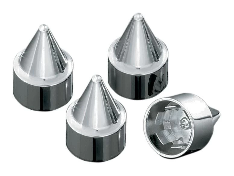 Kuryakyn Rocker Box Bolt Covers For Harley 1999-2023 3 Kuryakyn Rocker Box Bolt Covers For Harley 1999-2023