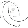 LA Choppers Front Brake Line Kit For Harley Softail 2018-2023 -Icon Store la choppers front brake line kit for harley softail20182021