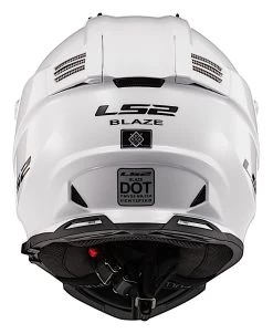 LS2 Blaze Helmet -Icon Store ls2 blaze helmet white 2