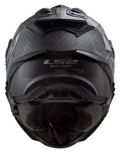 LS2 Explorer Carbon Focus Helmet -Icon Store ls2 explorer carbon focus helmet titanium yellow 4
