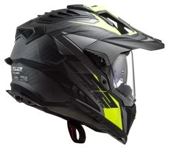 LS2 Explorer Carbon Focus Helmet -Icon Store ls2 explorer carbon focus helmet titanium yellow 5