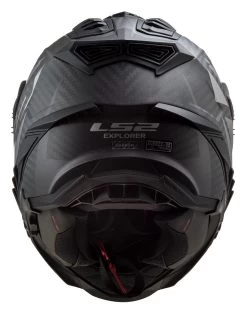 LS2 Explorer Carbon Focus Helmet Titanium/Yellow / 2XL [Open Box] -Icon Store ls2 explorer carbon focus helmet titanium yellow2 xl open box titanium yellow 4