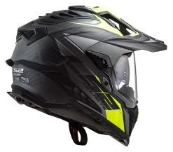 LS2 Explorer Carbon Focus Helmet Titanium/Yellow / 2XL [Open Box] -Icon Store ls2 explorer carbon focus helmet titanium yellow2 xl open box titanium yellow 5