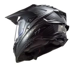 LS2 Explorer Carbon Helmet - Solid 10 LS2 Explorer Carbon Helmet - Solid -Icon Store ls2 explorer carbon helmet solid matte carbon 2
