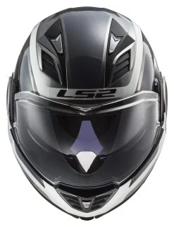 LS2 Valiant II Orbit Helmet 21 LS2 Valiant II Orbit Helmet -Icon Store ls2 helmets valiant ii orbit modular motorcycle helmet w sunshield jeans grey silver white 2