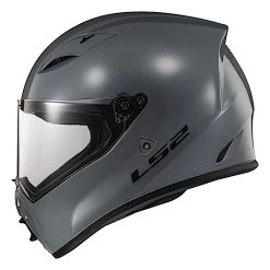 LS2 Street Fighter Helmet -Icon Store ls2 street fighter helmet grey 1