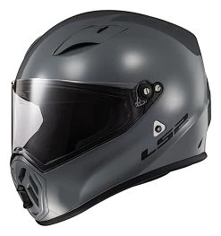 LS2 Street Fighter Helmet -Icon Store ls2 street fighter helmet grey