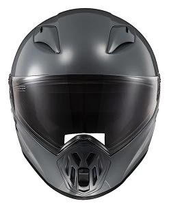 LS2 Street Fighter Helmet -Icon Store ls2 street fighter helmet grey 3