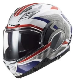 LS2 Valiant II Revo Helmet Red/White/Blue / LG [Open Box]