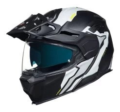 Nexx X Vilijord Carbon Light Nomad Helmet Black/White / LG [Open Box]