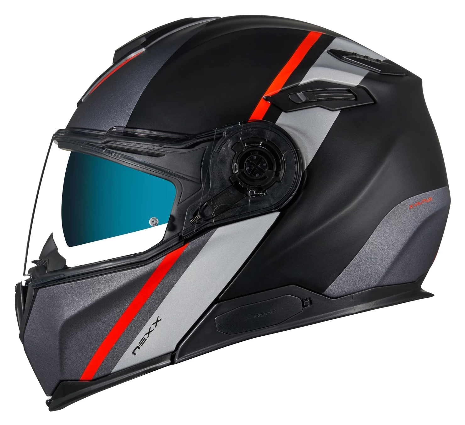 Nexx X.Vilitur Stigen Helmet Black/Red / MD [Open Box]
