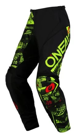 O'Neal Element Attack Pants 12 O'Neal Element Attack Pants -Icon Store o neal element attack pants black hi viz yellow