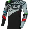 O'Neal Mayhem Wild Jersey 2 O'Neal Mayhem Wild Jersey -Icon Store o neal mayhem wild jersey black grey