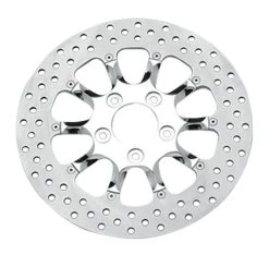 Performance Machine 11.8" Front Brake Rotor For Harley 2006-2023 -Icon Store performance machine118 front brake rotor for harley20062014 chrome hooligan