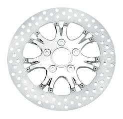 Performance Machine 11.8" Front Brake Rotor For Harley 2006-2023 -Icon Store performance machine118 front brake rotor for harley20062014 chrome paramount