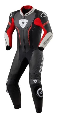 REV'IT! Argon Race Suit -Icon Store revit argon race suit black fluo red