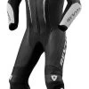 REV'IT! Argon Race Suit -Icon Store revit argon race suit black white