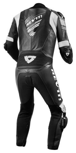 REV'IT! Apex Race Suit -Icon Store revit one piece suit apex black white 1