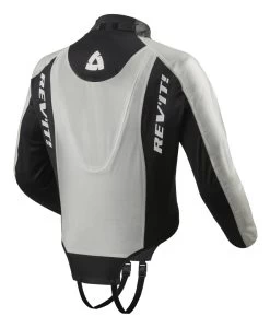 REV'IT! Trackmaster H2O Rain Jacket -Icon Store revit trackmaster h2 o rain jacket clear black 1