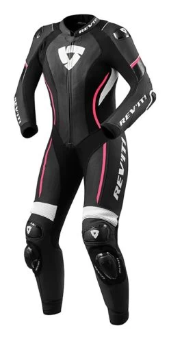 REV'IT! Xena 3 Women's Race Suit -Icon Store revit xena3 womens race suit black pink