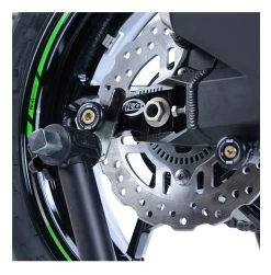 R&G Racing Offset Rear Spool Sliders Kawasaki Z900 2017-2022 Black [Open Box] -Icon Store rg racing offset rear spool sliders kawasaki z90020172022 black open box black 2