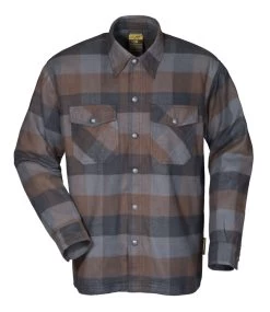 Scorpion EXO Covert Flannel Shirt -Icon Store scorpion covert flannel shirt black brown grey black brown grey 1