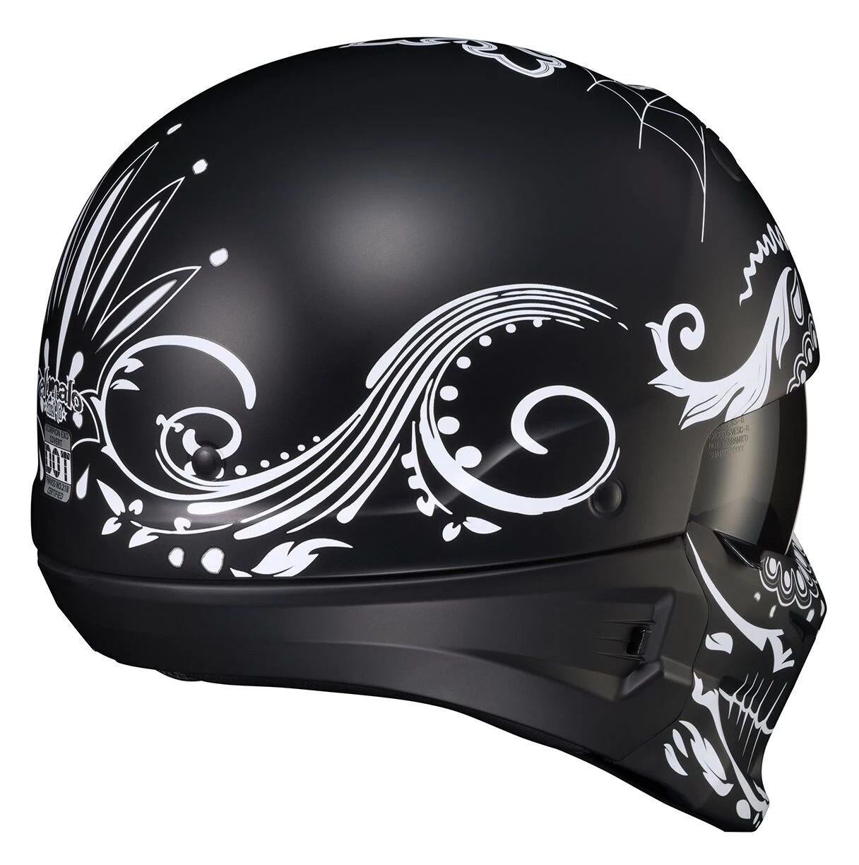 Scorpion EXO Covert El Malo Helmet Matte Black / XL [Open Box]