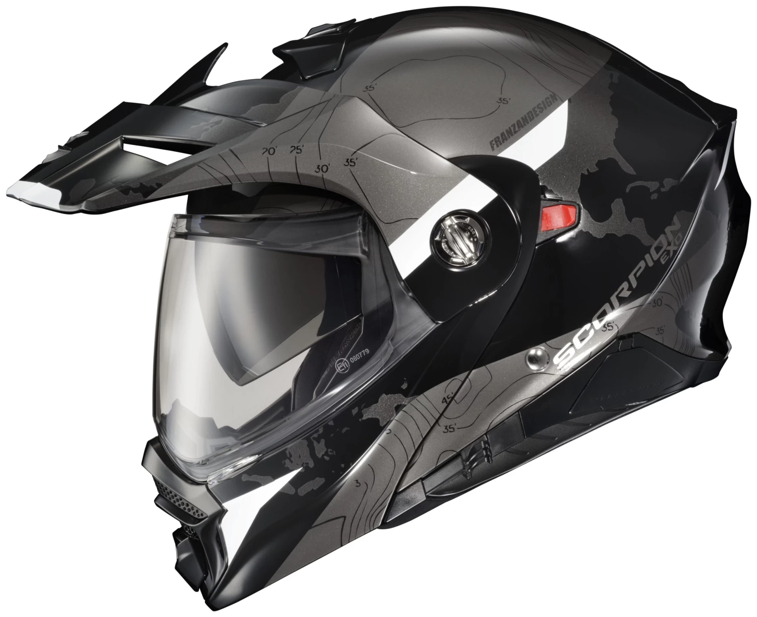 Scorpion EXO-AT960 Topographic Helmet 3 Scorpion EXO-AT960 Topographic Helmet