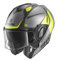 Shark EVO GT ENCKE Helmet -Icon Store shark evogtencke helmet matte grey yellow black 1