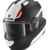 Shark EVO GT SEAN Helmet -Icon Store shark evogtsean helmet white matte black red