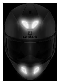 Shark Skwal 2 Blank Helmet - White LEDs -Icon Store shark skwal2 blank helmet solid