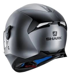 Shark Skwal 2 Blank Helmet - White LEDs -Icon Store shark skwal2 blank helmet white le ds matte dark grey 1