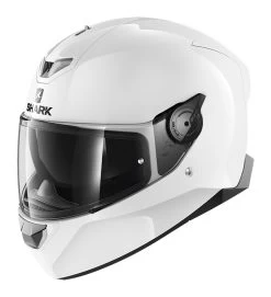 Shark Skwal 2 Blank Helmet - White LEDs -Icon Store shark skwal blank matte sm white