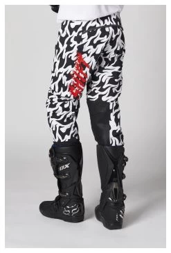 Shift Blue Label Flame Pants -Icon Store shift3lue label flame pants white black 3