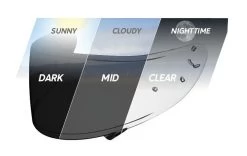 Shoei CWR-1 Transitions Pinlock-Ready Face Shield [Open Box]