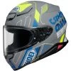 Shoei RF-1400 Accolade Helmet 1 Shoei RF-1400 Accolade Helmet -Icon Store shoei rf1400 accolade helmet grey blue yellow