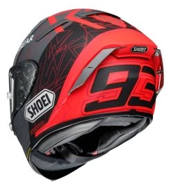 Shoei X-14 Marquez Black Concept 2 Helmet 7 Shoei X-14 Marquez Black Concept 2 Helmet -Icon Store shoei x14 marquez black concept2 helmet grey black red 1