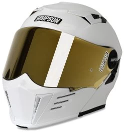 Simpson Mod Bandit Helmet -Icon Store simpson mod bandit helmet white