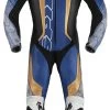Spidi Supersonic Pro Perforated Race Suit -Icon Store spidi supersonic perf pro racesuit black blue gold46