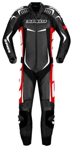 Spidi Track Wind Pro Race Suit -Icon Store spidi track wind pro race suit red black