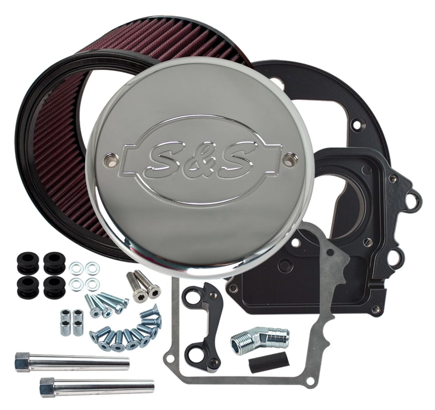 S&S Cycle High Flow Air Cleaner With Cover For Indian 2014-2023