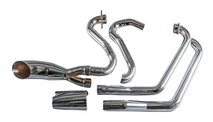 Trask 2-Into-1 Hot Rod Exhaust For Victory Touring Bagger 2010-2016 - Image 3