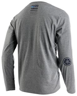 Troy Lee Designs Troy Lee Yamaha Long Sleeve T-Shirt -Icon Store troy lee yamaha long sleeve t shirt grey 1