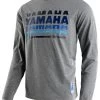 Troy Lee Designs Troy Lee Yamaha Long Sleeve T-Shirt -Icon Store troy lee yamaha long sleeve t shirt grey