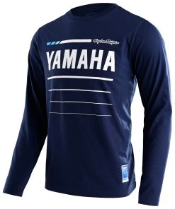 Troy Lee Designs Troy Lee Yamaha Long Sleeve T-Shirt -Icon Store troy lee yamaha long sleeve t shirt grey 2