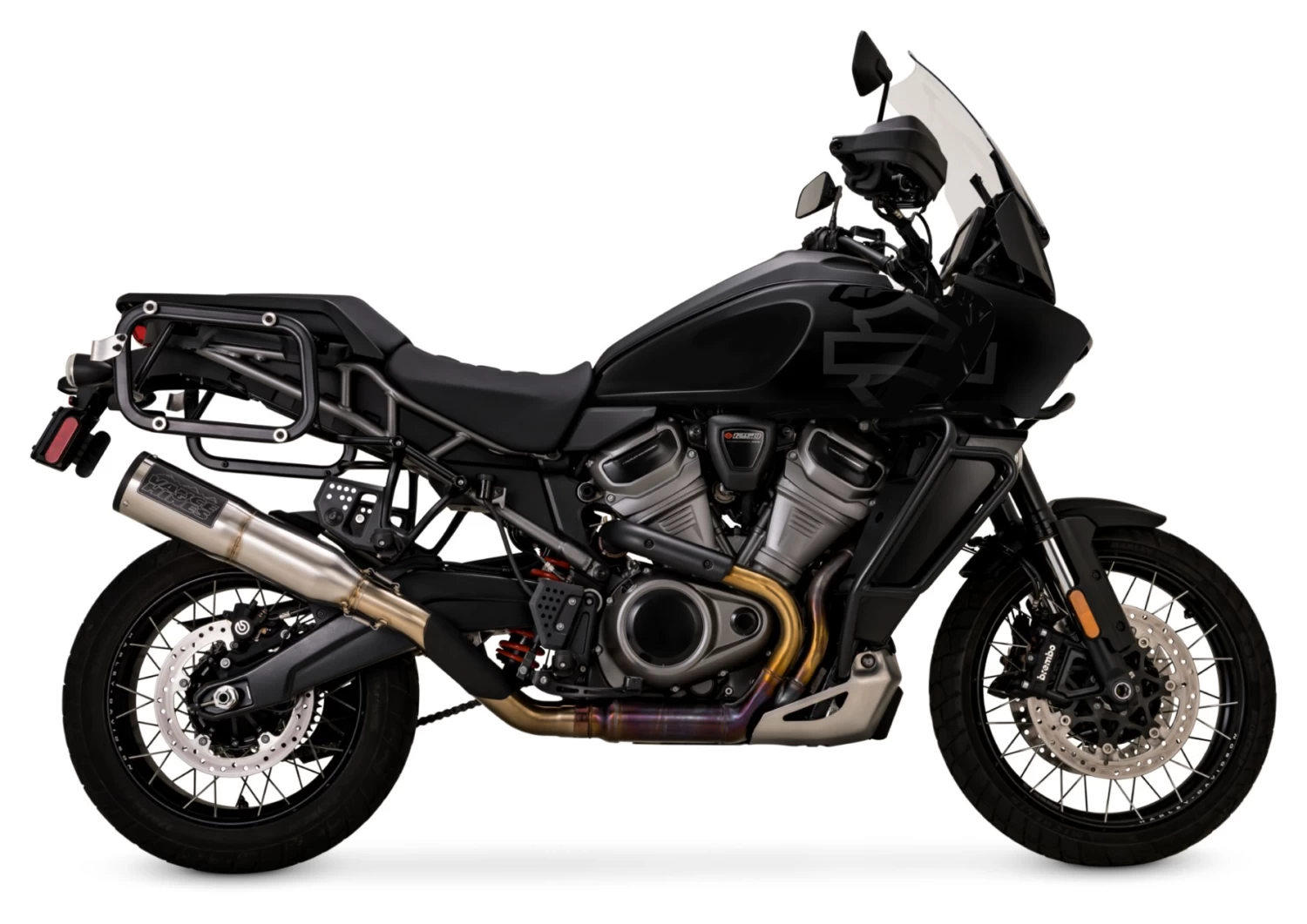 Vance & Hines Adventure Hi-Output 450 Slip-On Muffler For Harley Pan America 2021-2023 - Image 6