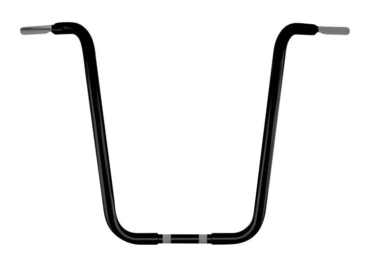 Wild 1 Psycho Chubby 1 1/4" Ape Hanger Handlebars 4 Wild 1 Psycho Chubby 1 1/4" Ape Hanger Handlebars - Image 2